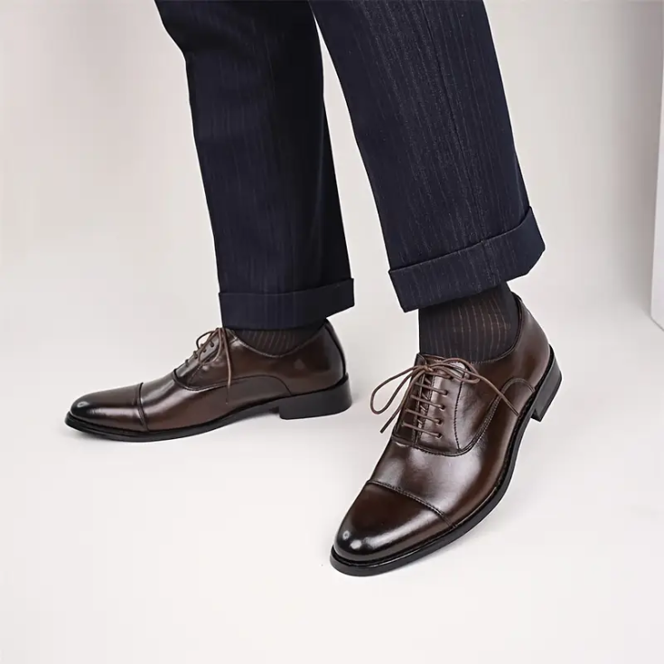 Timeless Black Leather Shoes - Cuiraste